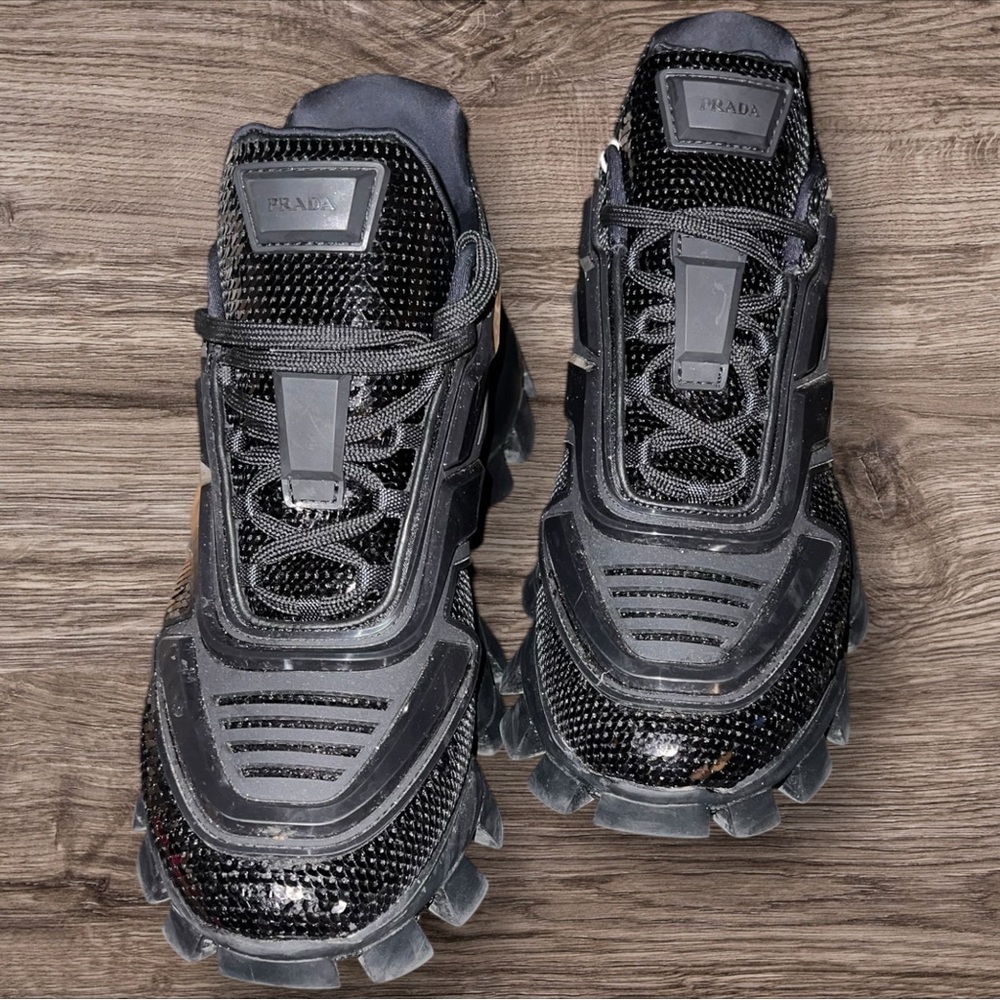 Prada Black Sneakers - Picture 6 of 6